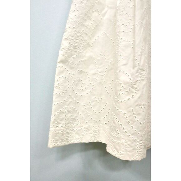 Talbots white eyelet skirt 10 - Picture 4 of 7